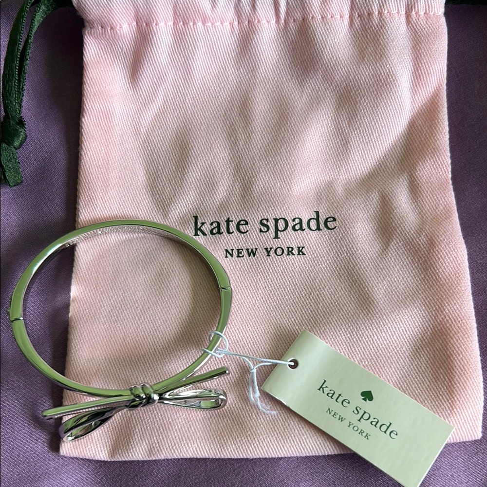 Kate Spade bracelet Silver Bow Accessory
